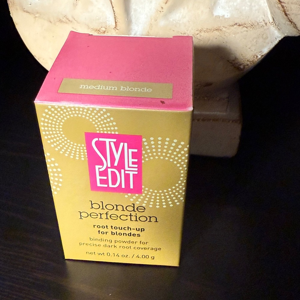 STYLE EDIT blonde perfection root touch-up binding powder coverage Medium Blonde